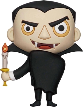 Count Dracula 3D Foam Magnet Universal Monsters Chibi SD PVC Licensed NEW by Monogram Halloween Horror